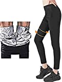 Yongge Slimming Sauna Pants, Leggings anticelulíticos para mujer Fitness, Leggings térmicos de cintura alta...