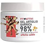 Gel Forte de Garra del Diablo con Árnica 98% Efecto Calor, Vitamina E y Alcanfor, Ideal para Dolores...