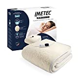 Imetec Single Adapto Sleep Warmer 150 x 80 Cm, Bajo Consumo, Calentamiento Rápido, Temperatura...