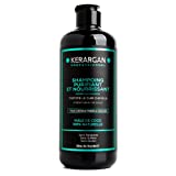 Kerargan - Champú con aceite de coco y argán para nutrir e hidratar en profundidad el cabello y...