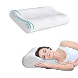 CORDERO Almohada Viscoelástica para Dormir, Almohada Cervical, Anti Ronquidos, Transpirable, Anti Ácaros,...