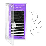 NAGARAKU Extensión de pestañas Profesional Single Soft Lashes Pestañas postizas Volumen de pestañas...