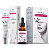 V Line Lifting Serum Crema y suero reafirmantes y reafirmantes para la piel del cuello [etiqueta...