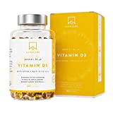 Vitamina D3 2000 UI [Suministro para 1 año] - Suplemento de vitamina D 2000 UI con aceite EVO para...