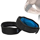 AGPTEK 2 Pcs Codera para tenista y golfista Epicondilitis Brace, Gym Codera con...