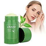 Mascarilla en barra de té verde, Mascarilla facial limpiadora antiacné de té verde, Mascarilla en barra de té verde para el control de la piel...