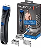 Recortadora y maquinilla de afeitar Remington para cuerpo, ropa interior, axilas, pelo corto, cuchilla bidireccional de 0,2 mm,...