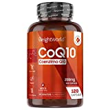 Coenzima Q10 Dosis Alta - Coenzima q10 200mg - 120 Cápsulas Veganas Q10 (Para 4 Meses) - Q10...