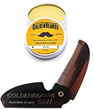 Golden Beards Kobenhavn BÁLSAMO ACEITE DE ACABADO, Cera De Bigote 15ml + GB77 - Edición...