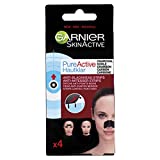 Garnier Face Pure Active Charcoal contra los puntos negros, 4 tiras