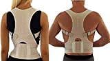 Ducomi Extreme Active Posture Ajustable Postural Back Brace Banda Magnética, Tirantes para Hombres...