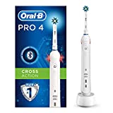 Oral-B PRO 4, cepillo de dientes eléctrico, con control de presión visual y función Smart Coaching,...