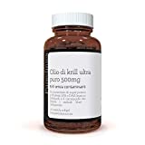 Aceite de krill puro 500 mg x 120 cápsulas - procedente de las aguas prístinas...