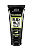 Hollywood Black Mask Tube, Mascarilla facial de carbón Peel Off en tubo (1x100ml) - Wonder Company