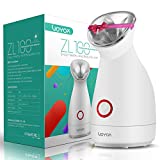 VOYOR Sauna facial vaporizador facial profesional para limpieza facial de puntos negros, humidificador...