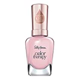 Sally Hansen Esmalte de uñas fortalecedor Terapia de color, fórmula hidratante y nutritiva con...