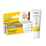 Medela Purelan 7g Lanolin Nipple Cream Alivio rápido para pezones doloridos y piel...