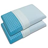 Baldiflex, par de almohadas viscoelásticas Premium Fresh Soap Bar, almohada viscoelástica con...