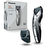 Panasonic ER-GC71-S503 Cortapelos y Barba, 38 Longitudes de Corte de 1 a 20 mm, Lavable,...