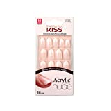 KISS Salon French Nude Acrílico Uñas, color Multicolor