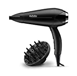 Babyliss D572De Turbo Secador De Pelo Liso 2200W, Función Iónica Anti-Frizz Y...