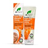 Dr. Organic Exfoliante facial con miel de Manuka, 125 ml