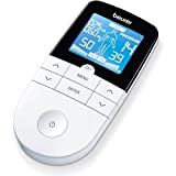 Beurer EM 49 Digital TENS EMS Electroestimulador con Función de Masaje de Relajación, Blanco/Negro