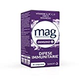 Mag Immuno+ 30 Comprimidos, complemento alimenticio que contribuye al normal funcionamiento del sistema...