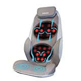 HoMedics ShiatsuMax, Asiento de Masaje Shiatsu para Espalda, Zona Lumbar y Hombros, Sillón...