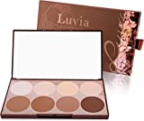 Luvia Cosmetics - Contour Palette - Polvos Profesionales: 8 colores, Kit para Rostro con Tonos...