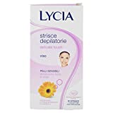 Lycia Viso Tiras Depilatorias Profesionales, Pack de 20