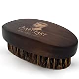 BartZart Cepillo para barba Shabo con cerdas de jabalí I Cepillo para barba I Cepillo para barba con...