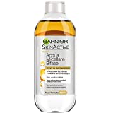 Garnier Agua Micelar Bifásica, Desmaquillante, Limpia e Hidrata Sin Enjuague, 400 ml