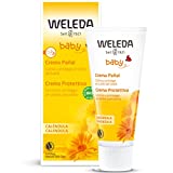 Weleda Baby Calendula Crema Protectora, crema de cambio de pañales, calma y protege, con extractos...