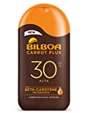 Bilboa - Latte Solare Protettivo Viso e Corpo SPF 30 con Vitamina C - Idrata, Nutre e Protegge -...