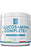 GLUCOSAMINA CONDROITINA MSM con Vitamina C PiuLife® • 180 Comprimidos Suplemento Articulares...