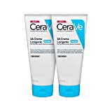 CeraVe SA Crema Corporal Suavizante, para Pieles Secas y Ásperas, con Ácido Salicílico, 10% Urea, 2 x 177ml