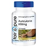 Auricularia 650mg - Cápsulas Oreja de Judas - Vegano - 120 Cápsulas