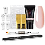 RSTYLE Kit de gel para construcción de uñas, 1.06 oz de gel para extensiones de uñas, gel…