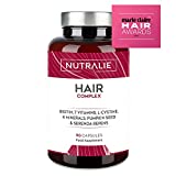 SUPLEMENTO PARA EL CABELLO Crecimiento del Cabello Anticaída - Vitaminas Para Cabello Fuerte Mujeres y Hombres +...