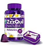 ZzzQuil Natura Sleep Supplement, con Melatonina pura y Extractos de Valeriana, Manzanilla y...