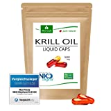 MoriVeda® Cápsulas de aceite de krill NKO® (ganador de la prueba) 30 piezas en calidad de farmacia -...