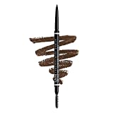 NYX Professional Makeup Eyebrow Pencil, Micro Brow Pencil, Two Sides with Automatic Pencil and...