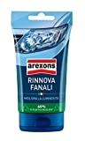 AREXONS RENOVACIÓN DE FAROS 150 gr Abrillantador de faros de coche, pasta abrillantadora de faros opaca y plástico brillante...