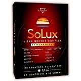 SOLUX® |  Suplemento de bronceado |  Beta caroteno |  Activador del Bronceado con 10 ingredientes...