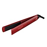 Gama Italy Professional Elegance, Plancha de Pelo Profesional, Diseño Ultraplano, Rojo