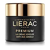 Lierac Premium la Crème Soyeuse Crema facial antiedad con ácido hialurónico, normal a...