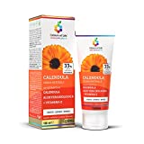 Colors of Life - Crema Natural de Caléndula - con Aloe Vera Orgánico y Vitamina E - Ideal para...