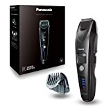 Maquinilla de afeitar Panasonic Er-SB40 con 19 ajustes de longitud, recortadora para hombre, negra,...