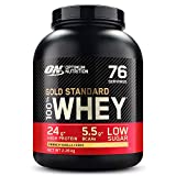 Optimum Nutrition Gold Standard 100 % Whey Protein en polvo con proteínas aisladas y aminoácidos para...